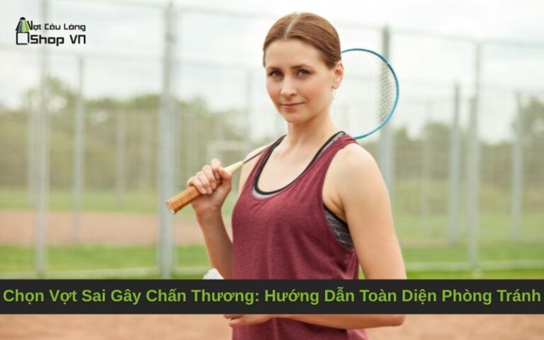 Chọn Vợt Sai Gây Chấn Thương: Hướng Dẫn Toàn Diện Phòng Tránh