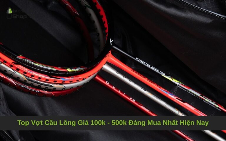 Top Vợt Cầu Lông Giá 100k – 500k Đáng Mua Nhất Hiện Nay