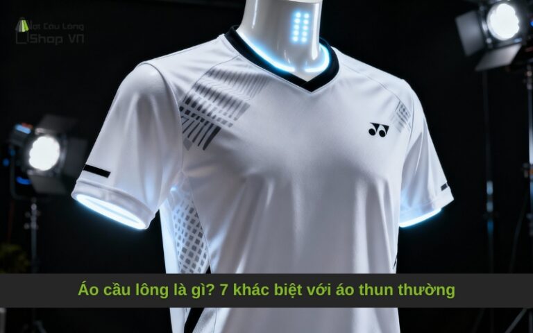 Áo cầu lông là gì? 7 khác biệt với áo thun thường