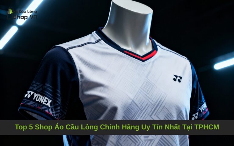 Top 5 Shop Áo Cầu Lông Chính Hãng Uy Tín Nhất Tại TPHCM