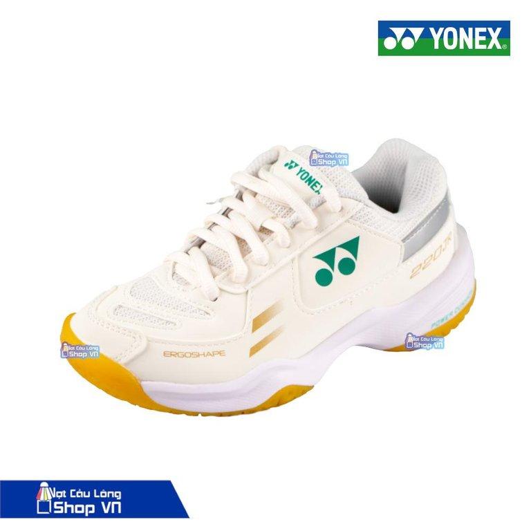 Giày Cầu Lông Yonex 220jrcr Trắng Xanh