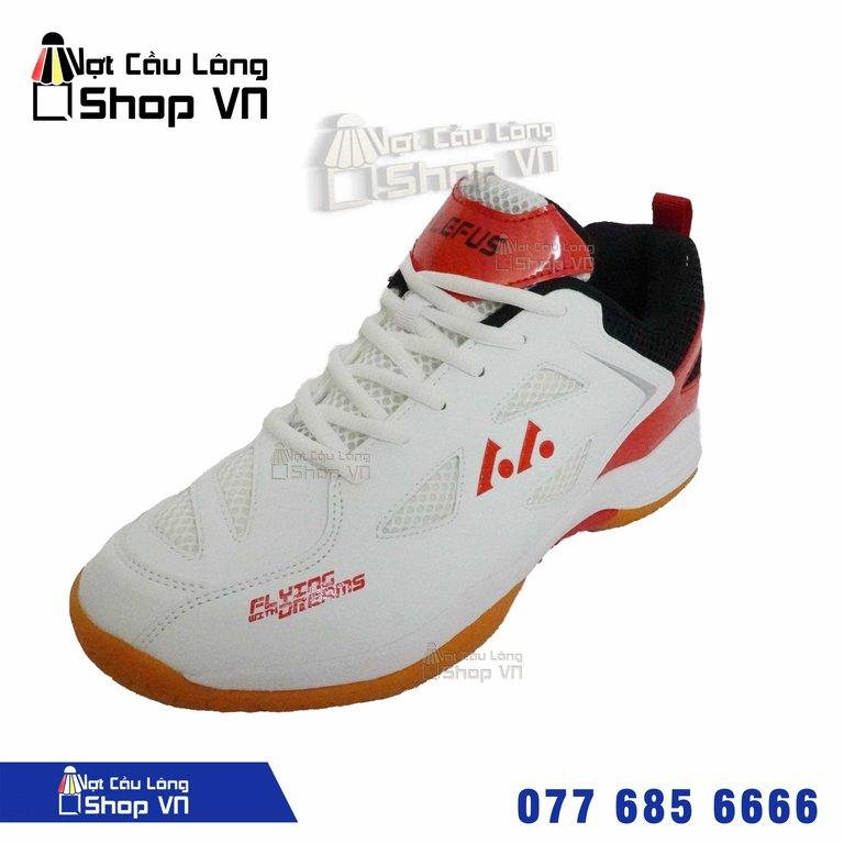Giày Cầu Lông Lefus L022 Trắng/đỏ