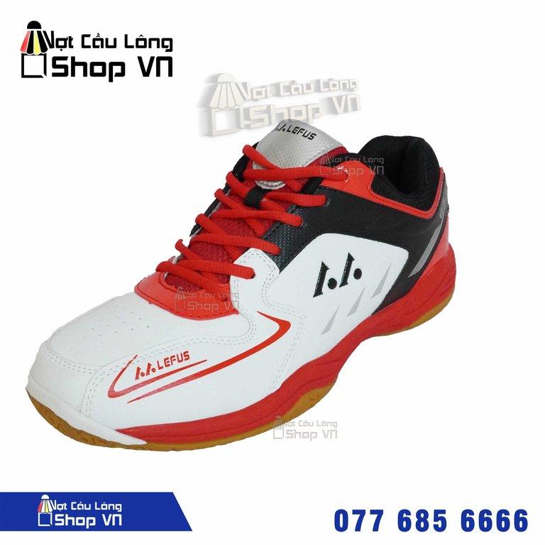 Giày Cầu Lông Lefus L85 Trắng/đỏ