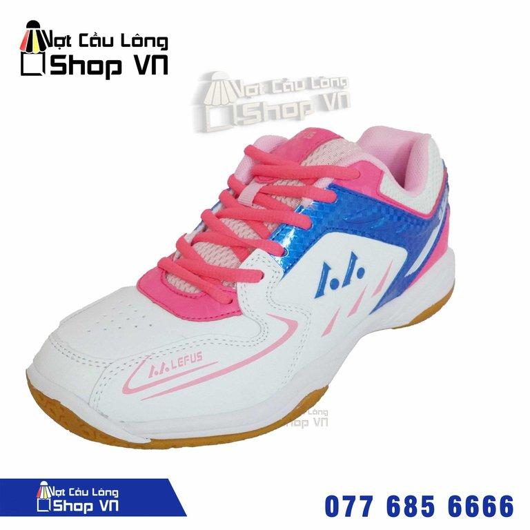 Giày Cầu Lông Lefus L85 Trắng/hồng