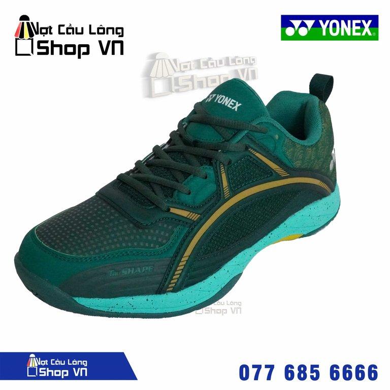 Giày Cầu Lông Tokyo Ultima Xanh Pha Lê/vàng/tím Đen (cb/y/dl)