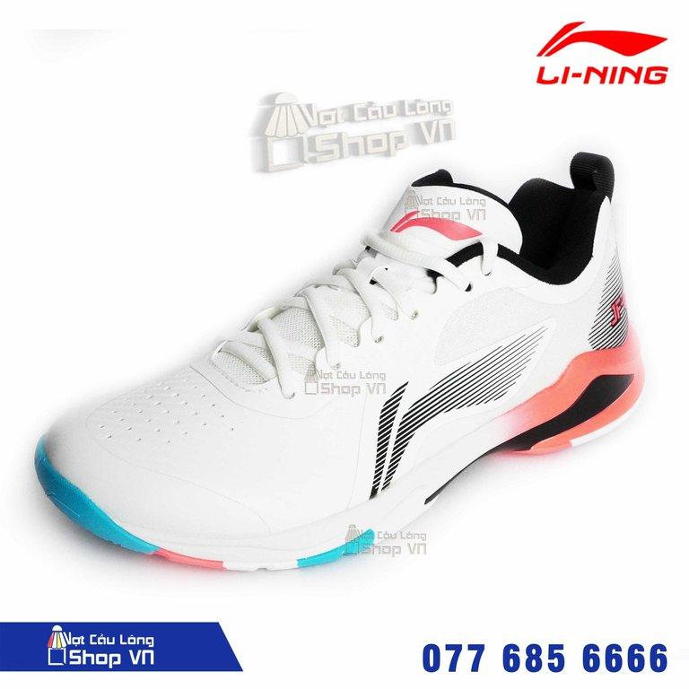 Giày Cầu Lông Lining Ayzs018-3v Trắng Chính Hãng