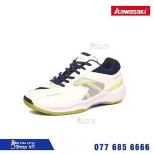 Giày Cầu Lông K176 Trắng/vàng