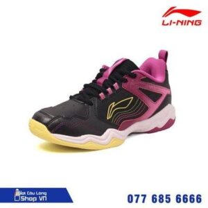 Giày Cầu Lông Lining Halberd Iii Lite Aytr013-2 Đen/tím Chính Hãng