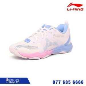 Giày Cầu Lông Lining Vi Lite Ayts012-1 Trắng Chính Hãng
