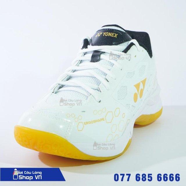 Giày Cầu Lông Yonex Shb101cr – Trắng/vàng