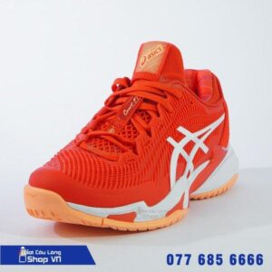 Giày Cầu Lông Asics Court Ff 3 Novak Đỏ/trắng (wt/rd)