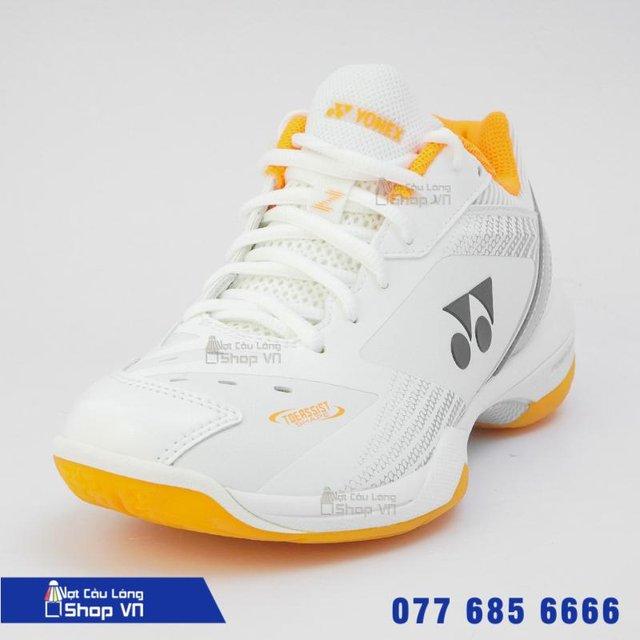 Giày Cầu Lông Yonex 65z3w (white/orange) Chính Hãng